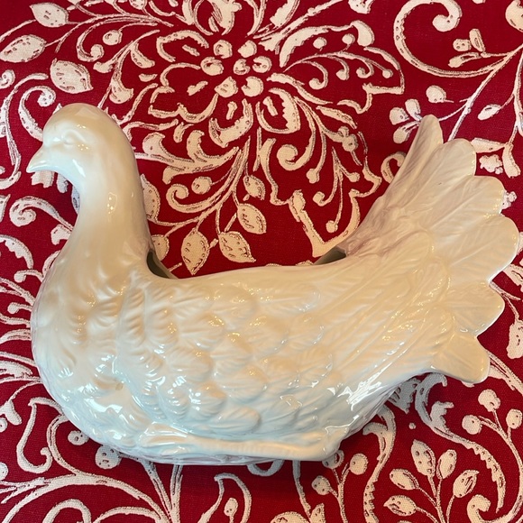 Ceramic dove planter Country French - Picture 1 of 9